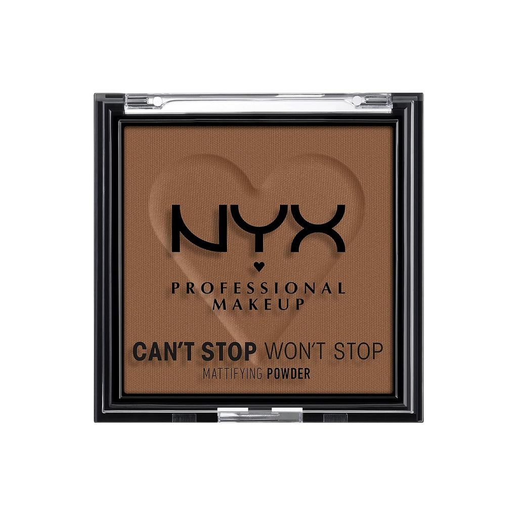 NYX  MAKEUP CAN`T STOP WON`T STOP MATTIFYING  POWDER DEEP   0.21 Oz
