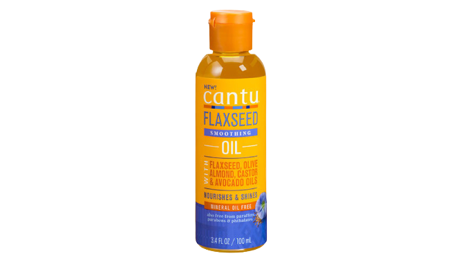 CANTU flaxseed smoothing oil nourishes & shines  3.4 Oz
