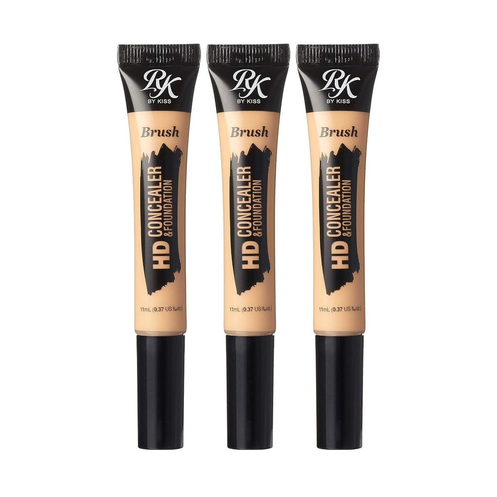 RUBY BY KISS HD CONCEALER & FAUNDATION CREAMY BEIGE RKBC04   0.37 Oz