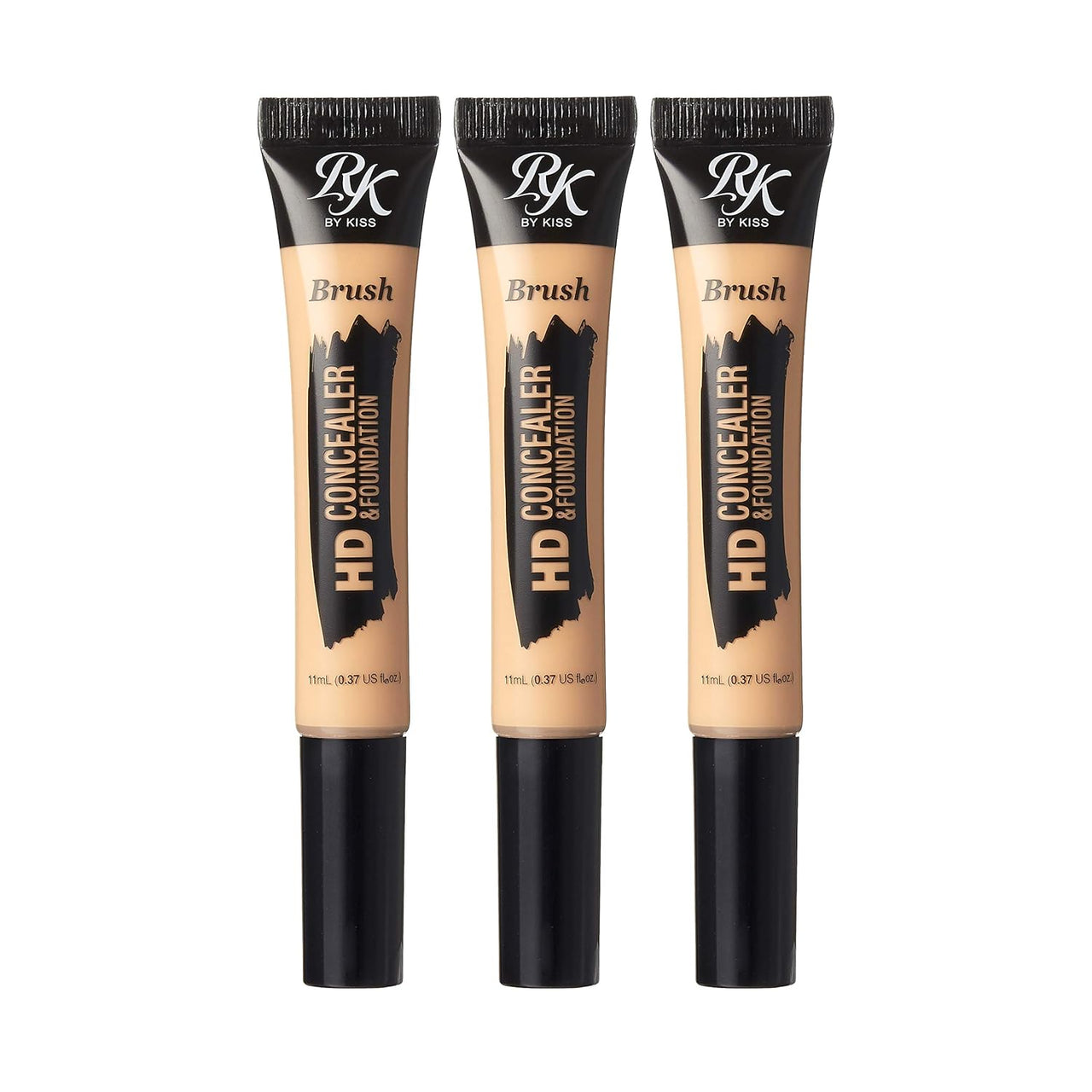 RUBY BY KISS HD CONCEALER & FAUNDATION CREAMY BEIGE RKBC04   0.37 Oz