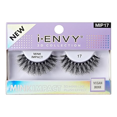 I_IENVY 3D COLLECTION MINKIMPACT 3D MINK_LIKE PLUSH EFFECT  MIP17  0.2 Oz