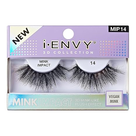 I_IENVY 3D COLLECTION MINKIMPACT 3D MINK_LIKE PLUSH EFFECT  MIP14  0.2 Oz