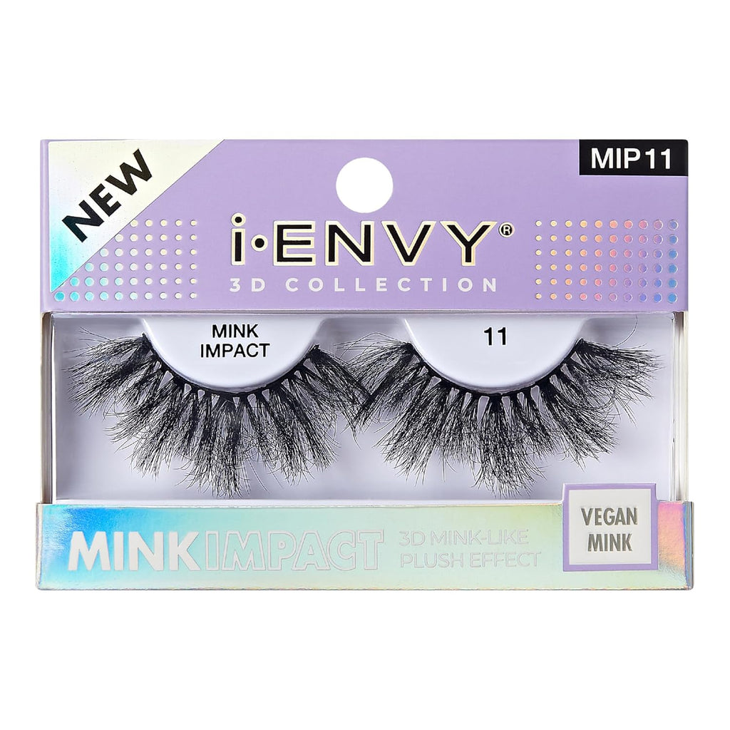 I_IENVY 3D COLLECTION MINKIMPACT 3D MINK_LIKE PLUSH EFFECT  MIP12   0.2 Oz