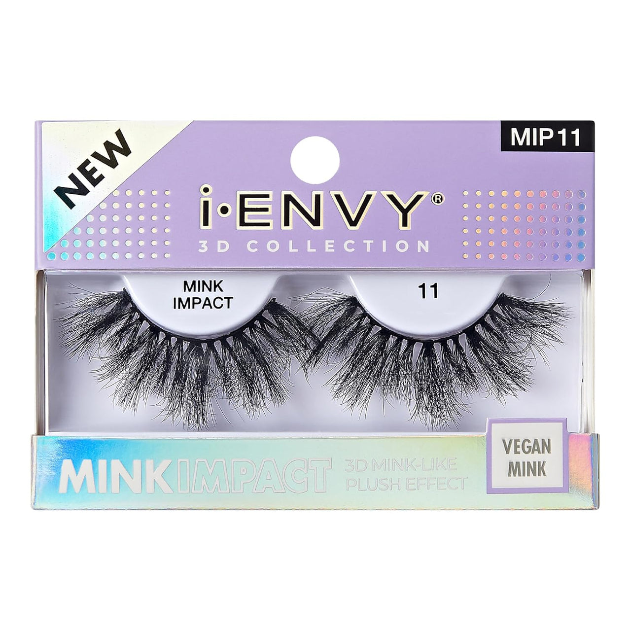 I_IENVY 3D COLLECTION MINKIMPACT 3D MINK_LIKE PLUSH EFFECT  MIP12   0.2 Oz