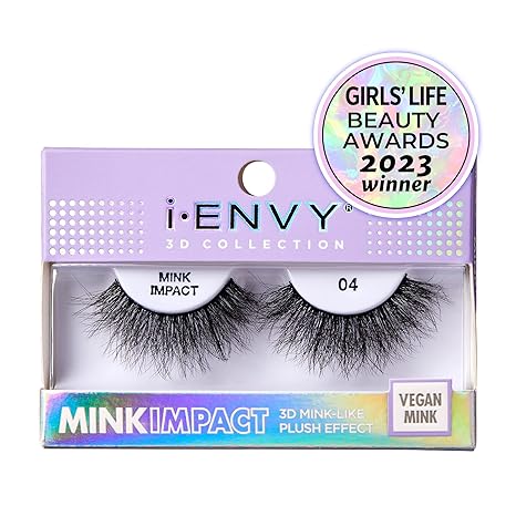 I_IENVY 3D COLLECTION MINKIMPACT 3D MINK_LIKE PLUSH EFFECT  MIP04   0.2 Oz