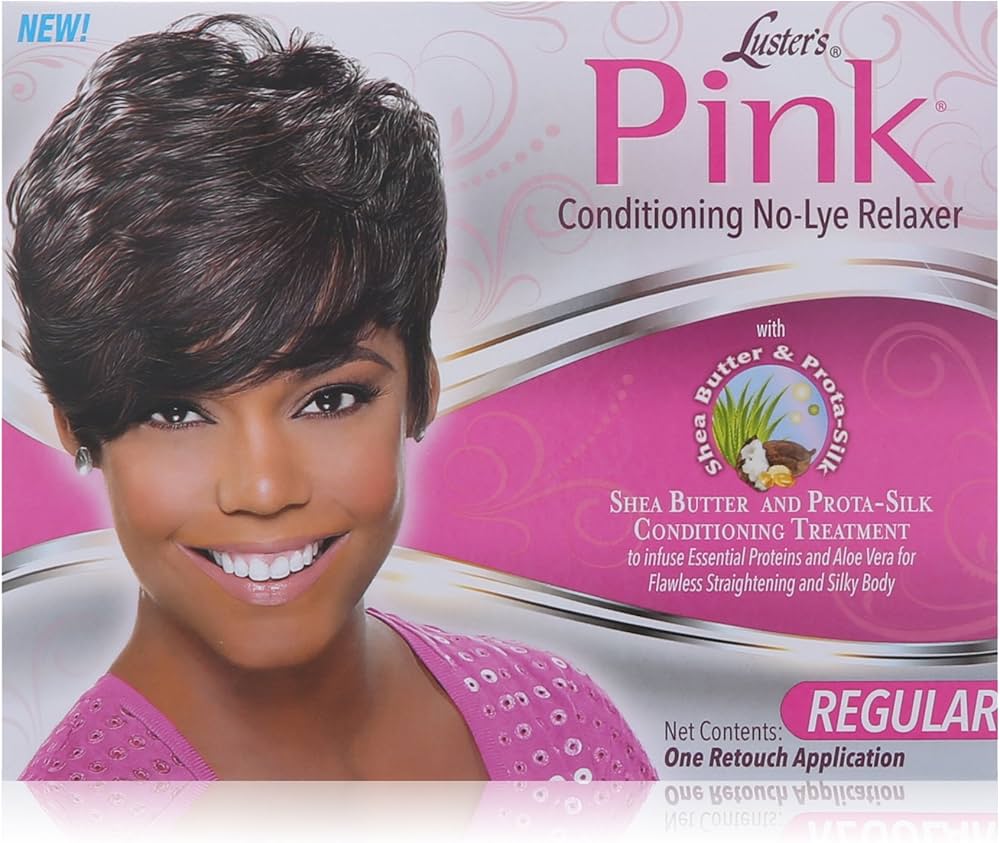 LUSTER`S PINK CONDITIONING NO _LYE RELAXER REGULAR 0.75 Oz