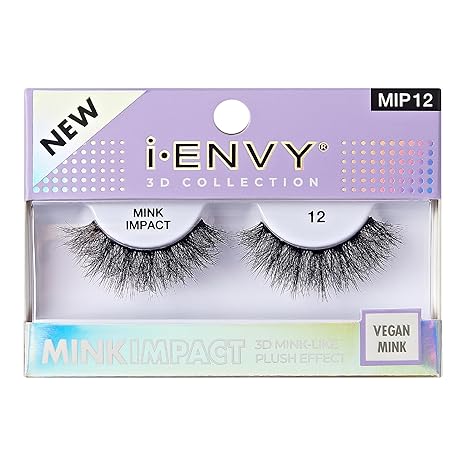 I_IENVY 3D COLLECTION MINKIMPACT 3D MINK_LIKE PLUSH EFFECT  MIP13   0.2 Oz