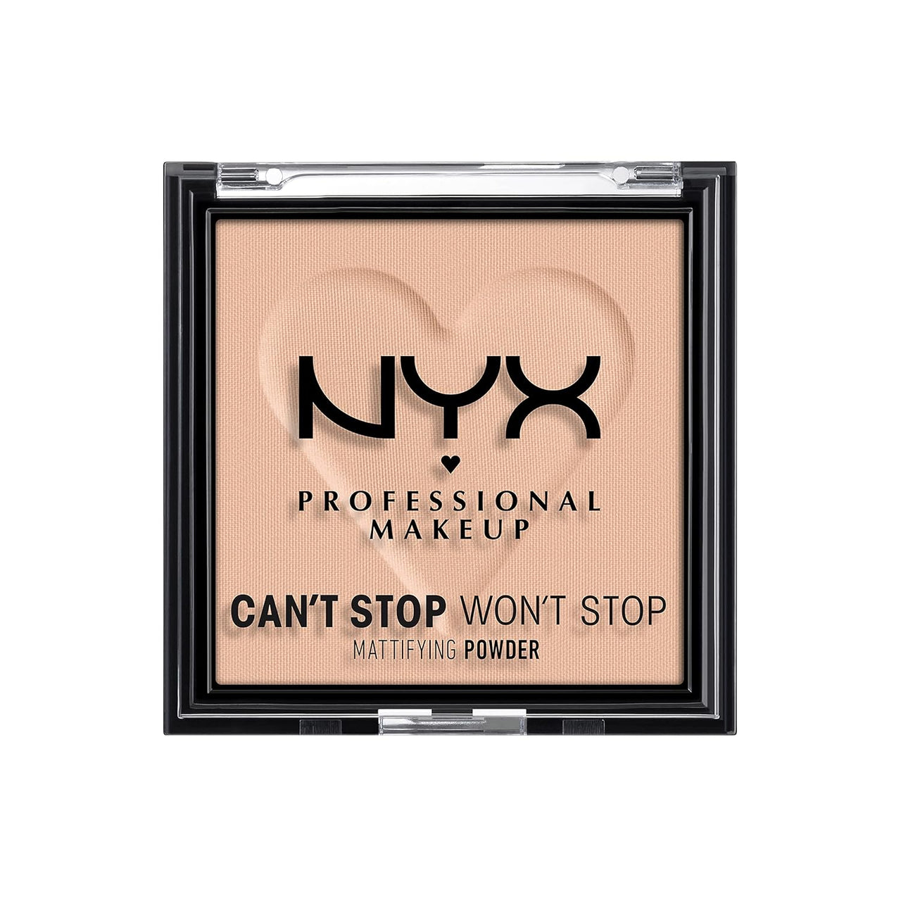 NYX  MAKEUP CAN`T STOP WON`T STOP MATTIFYING  POWDER MEDIUM  0.21 Oz