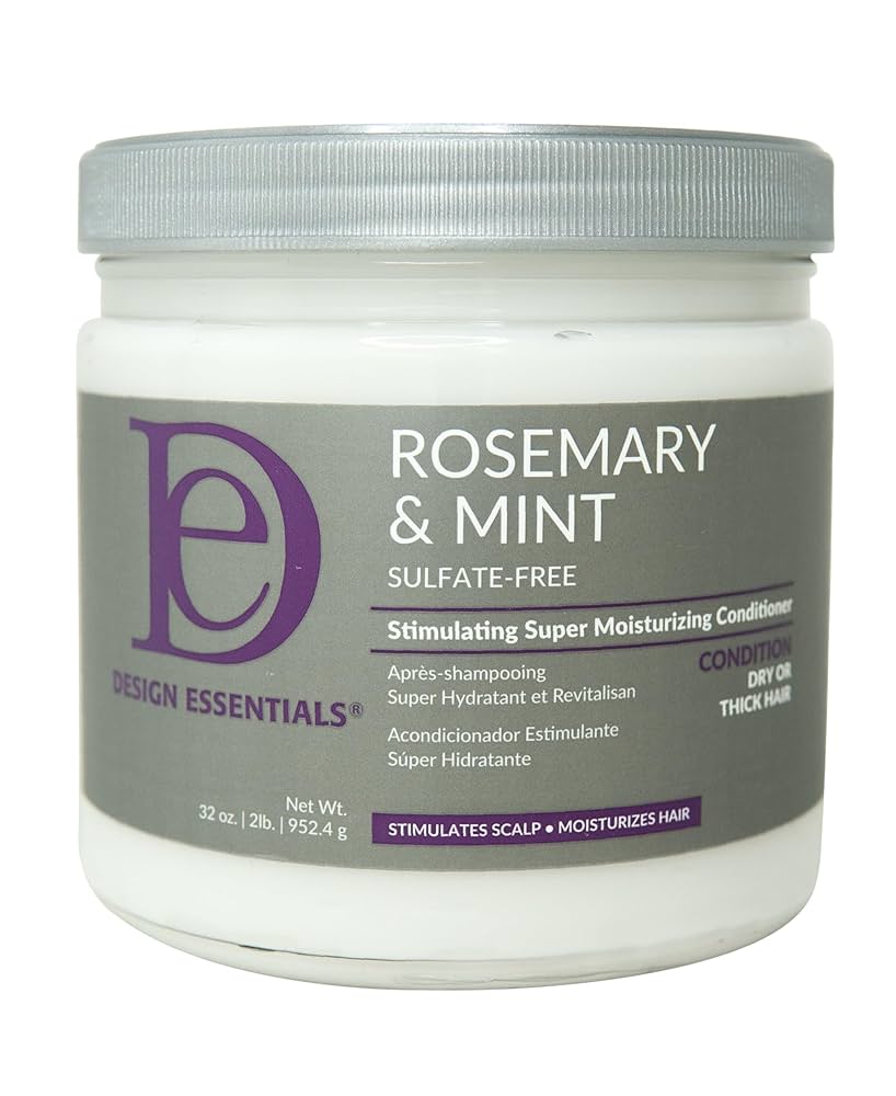 DESIGN ESSENTIALS  rosemary & mint stimulating super moisturizing conditioner