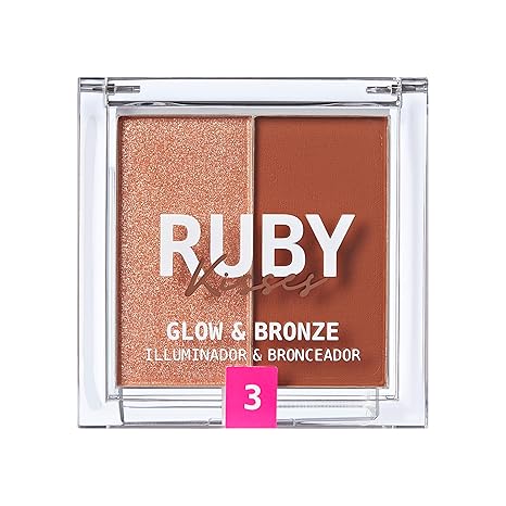 RUBY KISSES GLOW & BRONZDDE ILLOUMINADTOR6 &BRONCEADOR