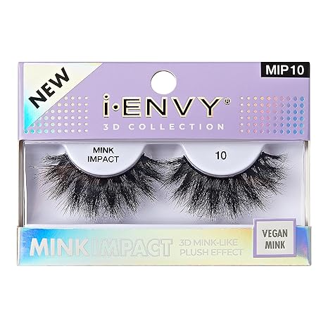 I_IENVY 3D COLLECTION MINKIMPACT 3D MINK_LIKE PLUSH EFFECT  MIP10 0.2 Oz