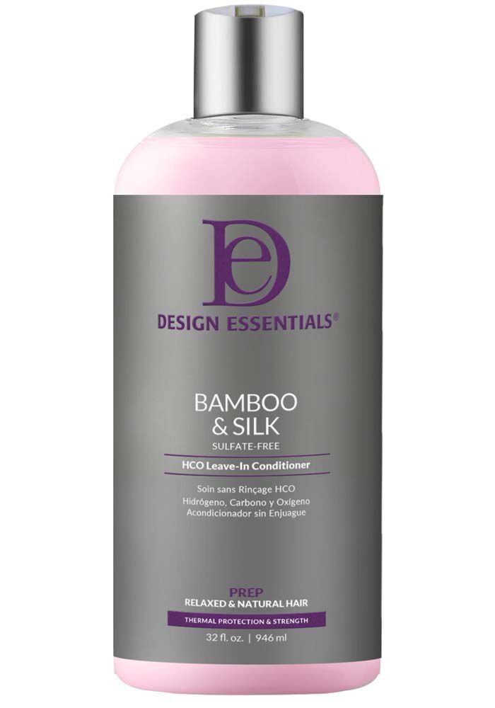 DESIGN ESSENTIALS bamboo &silk HCO leave in conditioner 32OZ