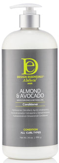 DESIGN ESSENTIALS almond & avocado conditioner 34OZ