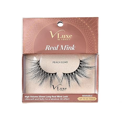 VLUXE BY IENVY REAL PEACH ECHO  PINK  VLEC05   0.14 Oz