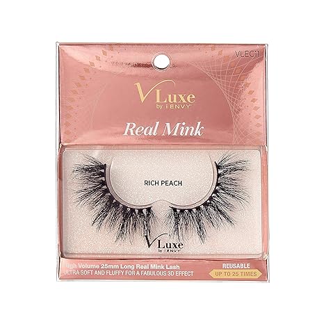 VLUXE BY IENVY REAL MISTY RICH PEACH   VLEC11  0.14 Oz