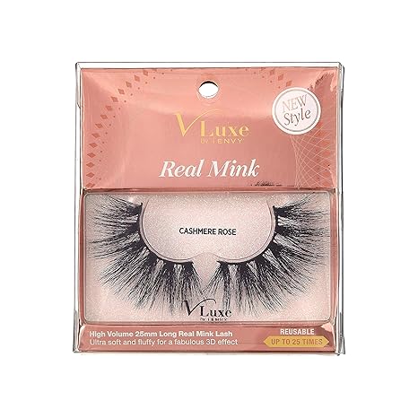 VLUXE BY IENVY REAL CASHMERE ROSE  PINK  VLEC07   0.14 Oz