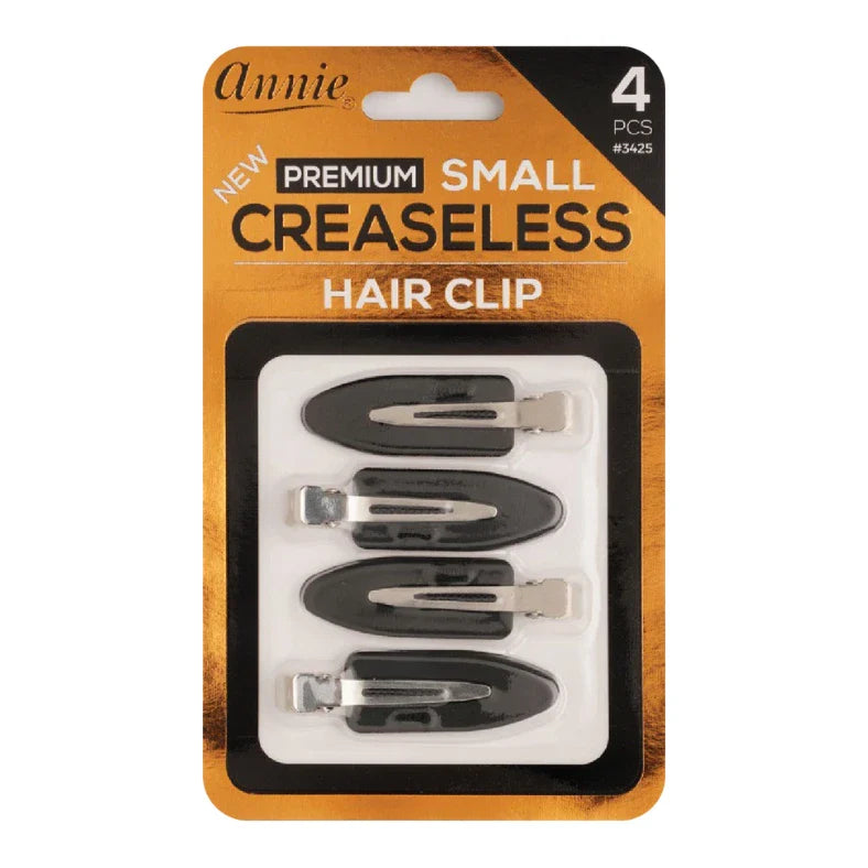 ANNIE PREMIUM SMALL PREASELESS HAIR CLIP 4PCS #3425   0.12 Oz