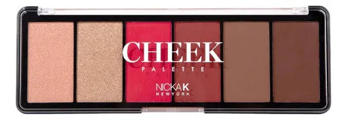 NICKA K CHEEK PALETTE _ MEDIUM FM0601   0.14 Oz
