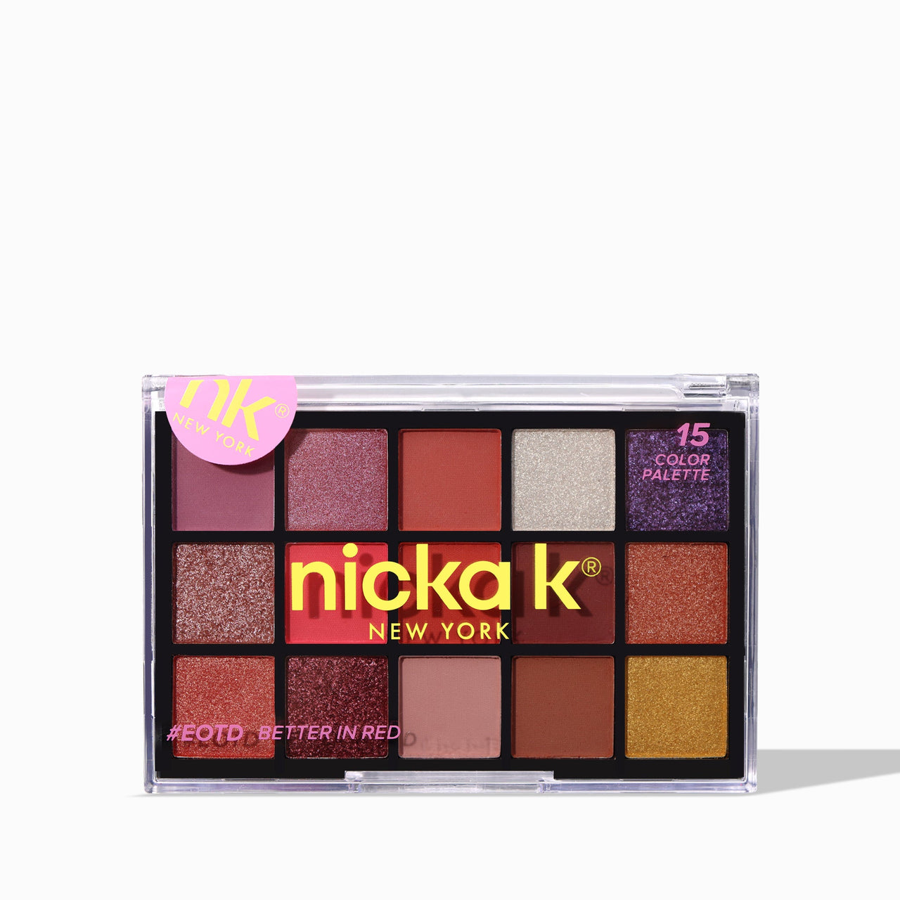 NICKA K COLOR PALETTE BETTER IN RED EOTD  ES1506  0.5 Oz