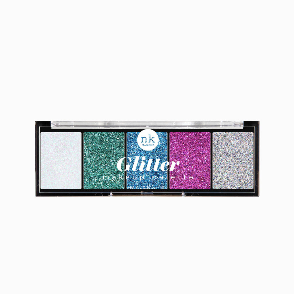 NK MAKEUP GLITTER PALETTE ELECTRO POP FGPLO4  0.36 Oz