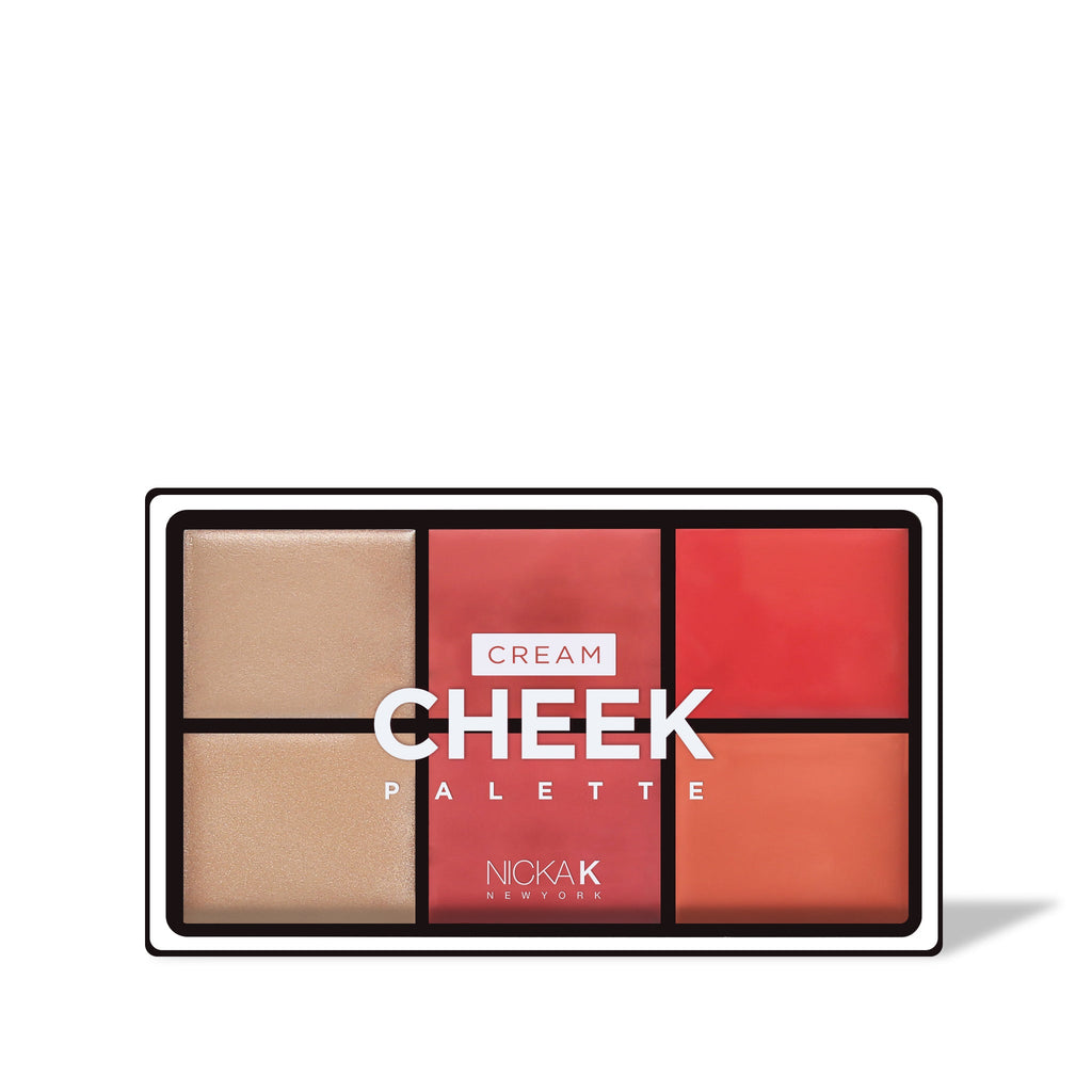 NICKA K CREAM CHEEK PALETTE MEDIUM FL0601  0.70 Oz