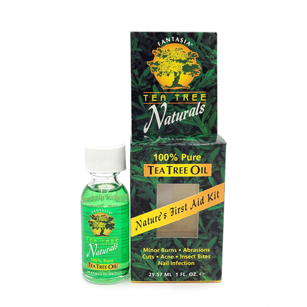 FANTASIA TEA TREE NATURALS FIRST AID KIT MINOR BURNS .CUTS.ACNE  1.Oz