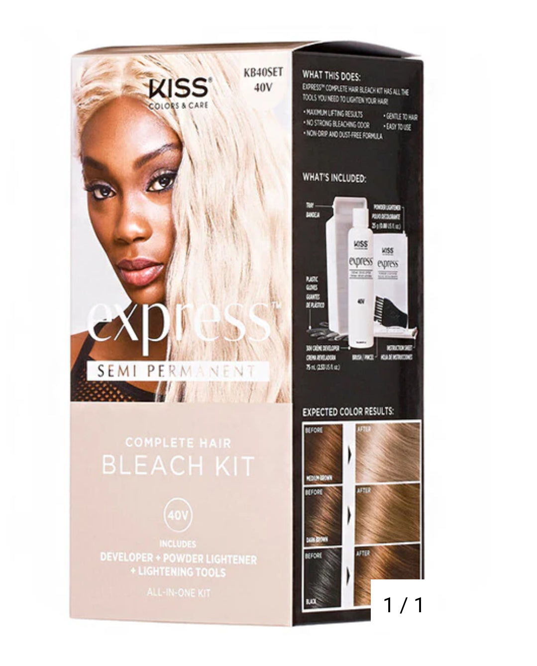 Red by kiss express bleach kit