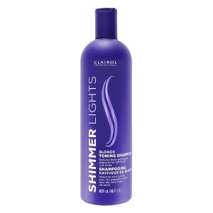Clairol professional shimmer lights blond toning shampoo