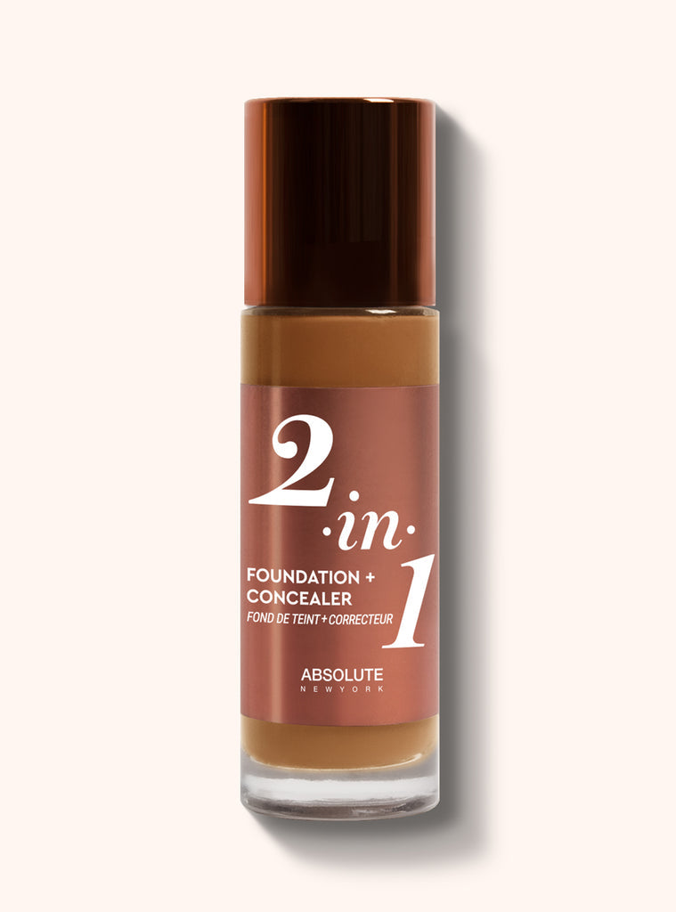 ABSOLUTE  2.IN.1 FOUNDATION+CONCEALER FOUND DE TEINTNEUTRAL MOCHA MFFC7  1.18 Oz