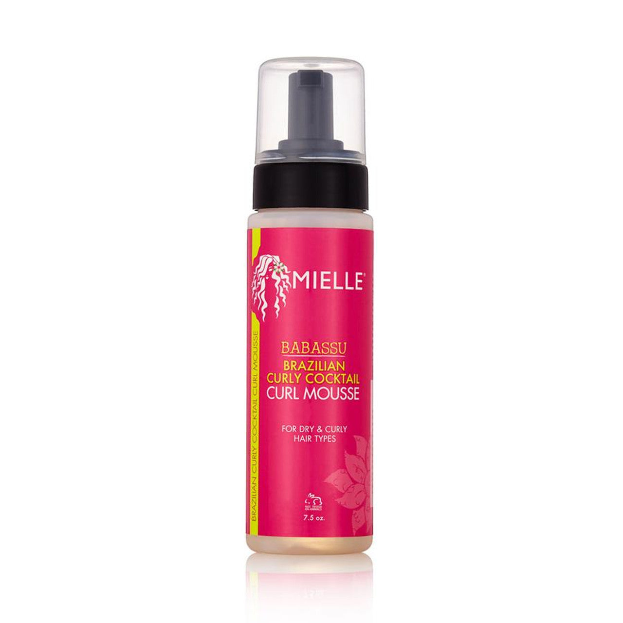 MIELLE babassu brazilian curly cocktail curl mousse