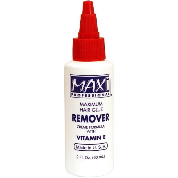 MAXI PROFESSIONAL MAXIMUM HAIR GLUE REMOVER WITH VITAMIN E  4.0 Oz