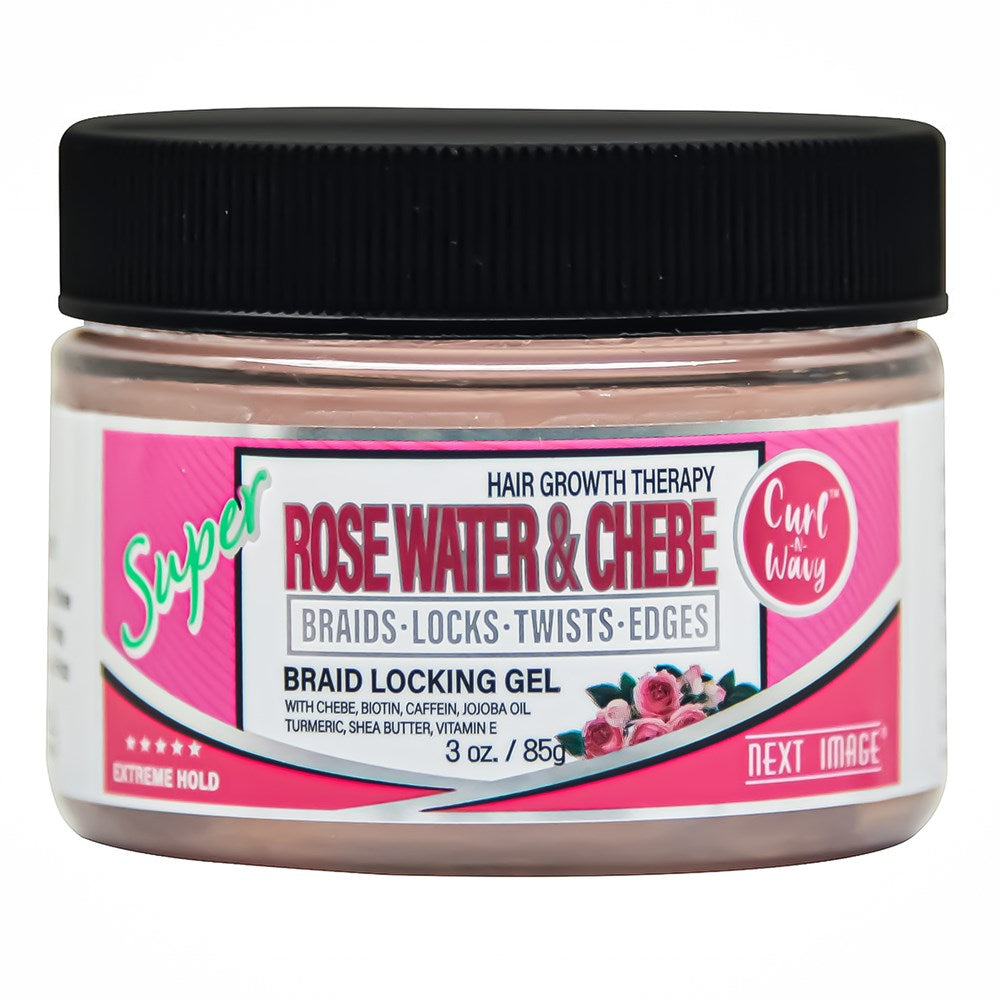 CURL&WAVY ROSE  HAIR GROWTH THERAPY WATER & CHEBE BRAID GEL  3.Oz