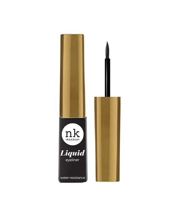 NK MAKEUP LIQUID EYELINER LE001 . BLACK 0.28 Oz