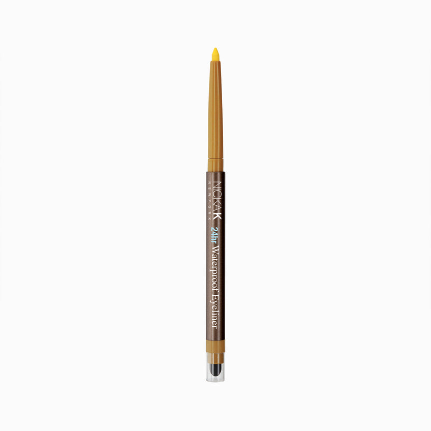 NICKA K 24 WATERPROOF EYELINER  GOLD NYA44   0.01  Oz