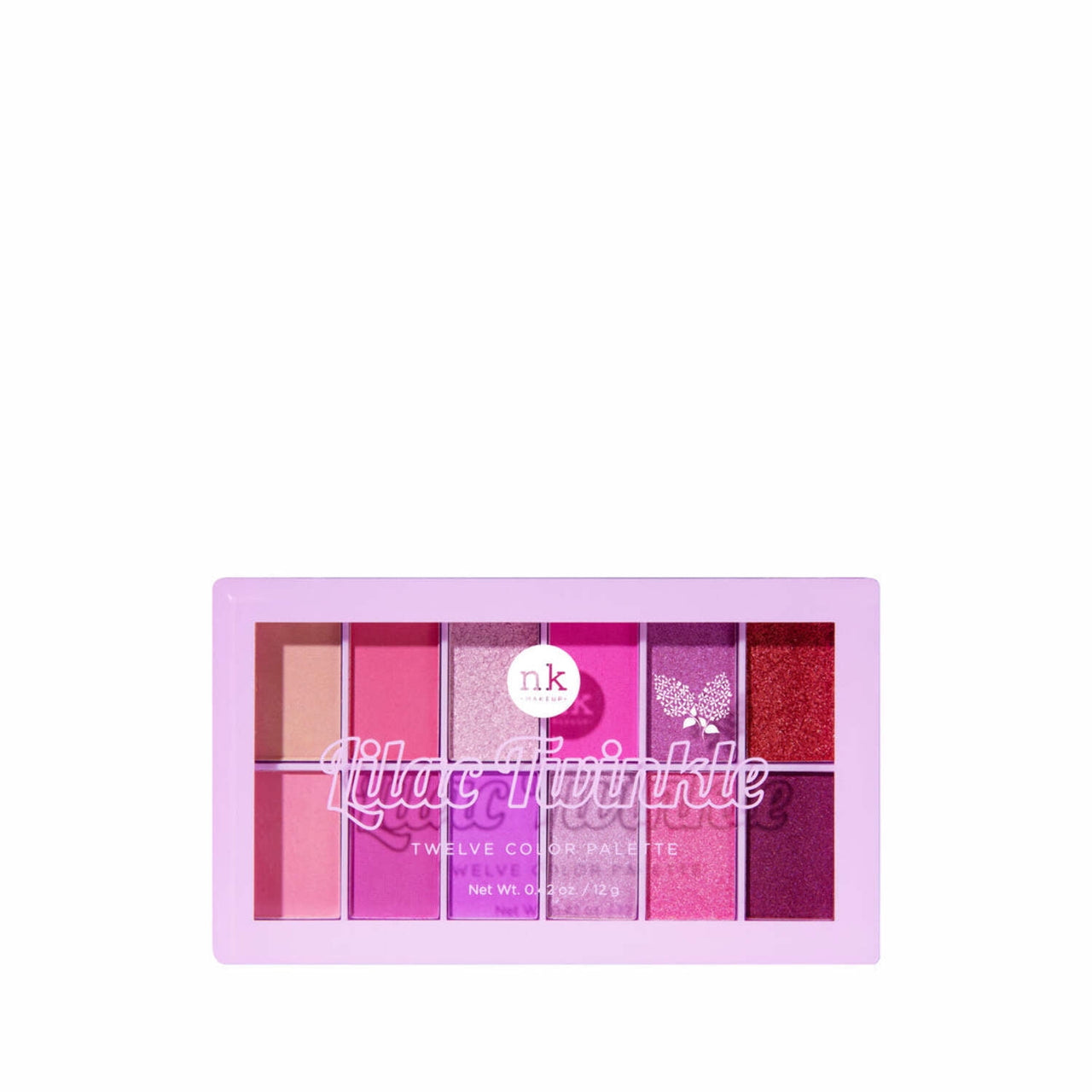 NK MAKEUP LILAC TWINKLE PALETTE ES1203   0.42 Oz
