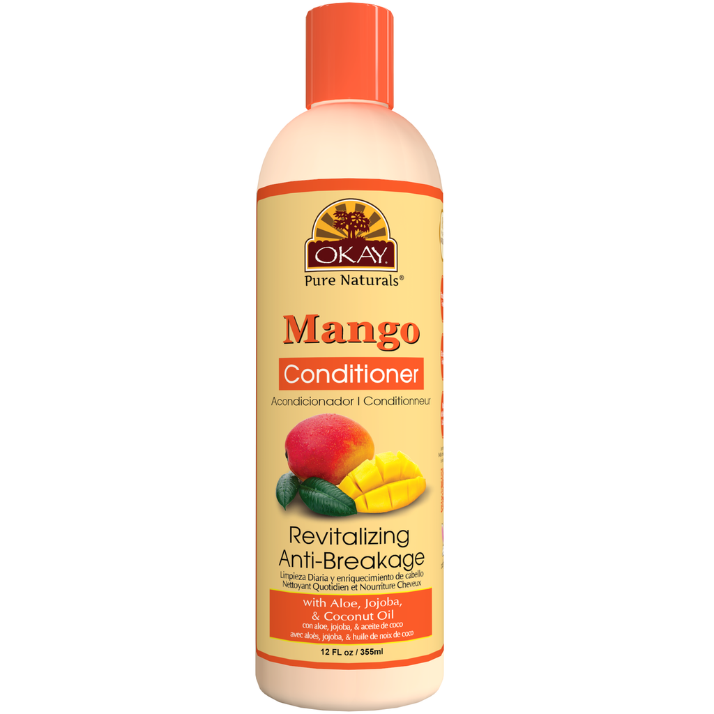 OKAY MANGO CONDITIONER REVITALIZING ANTI_BREAKAGE  12.Oz