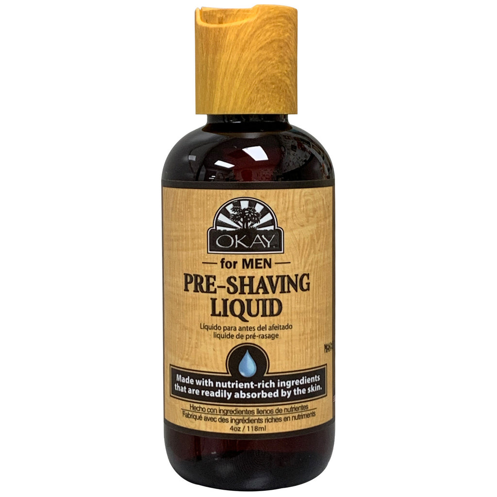 OKAY FOR MEN PRE_SHAVING LIQUID  4.Oz