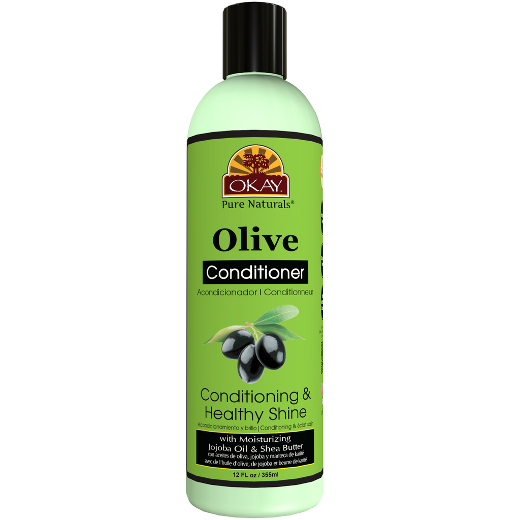 OKAY OLIVE CONDITIONER CONDITIONING & HEALTHY SHINE  12.Oz