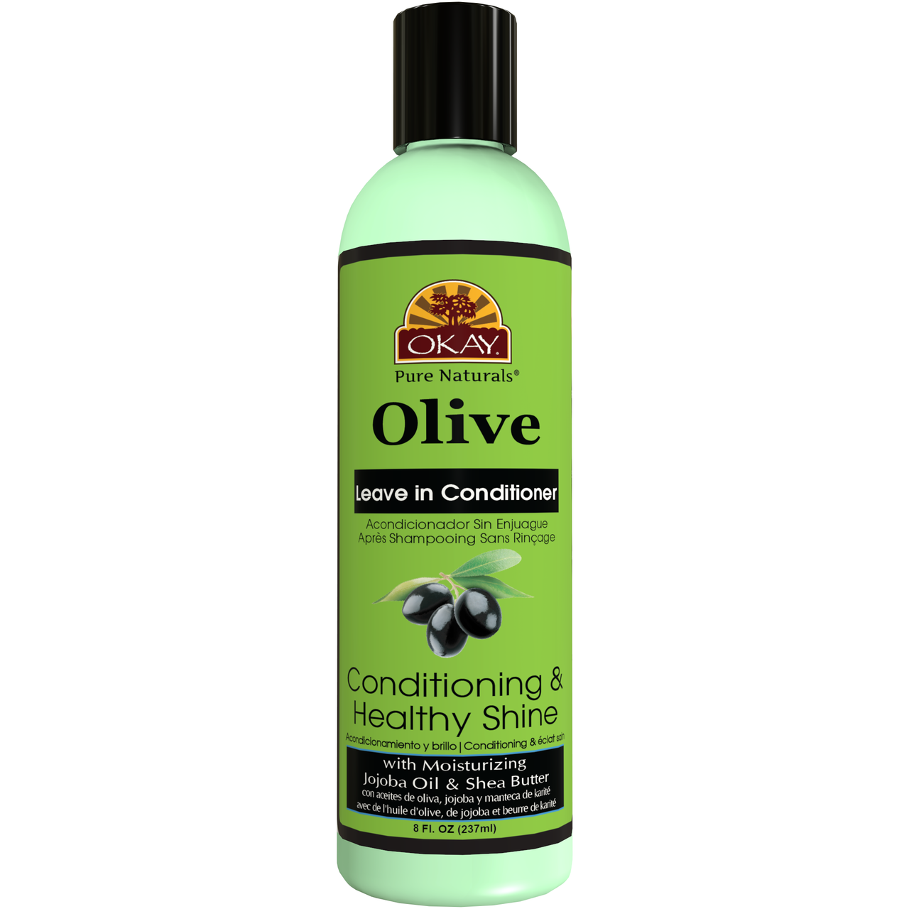 OKAY LEAVE_IN CONDITIONER CONDITIONING &HELTHY SHINE  8.Oz