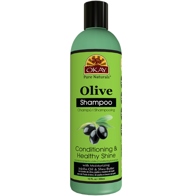 OKAY OLIVE SHAMPOO CONDITIONING & HEALTHY SHINE  12.Oz