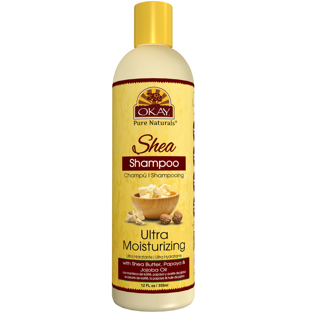 OKAY SHEA SHAMPOO ULTRA MOISTURIZING  12.Oz