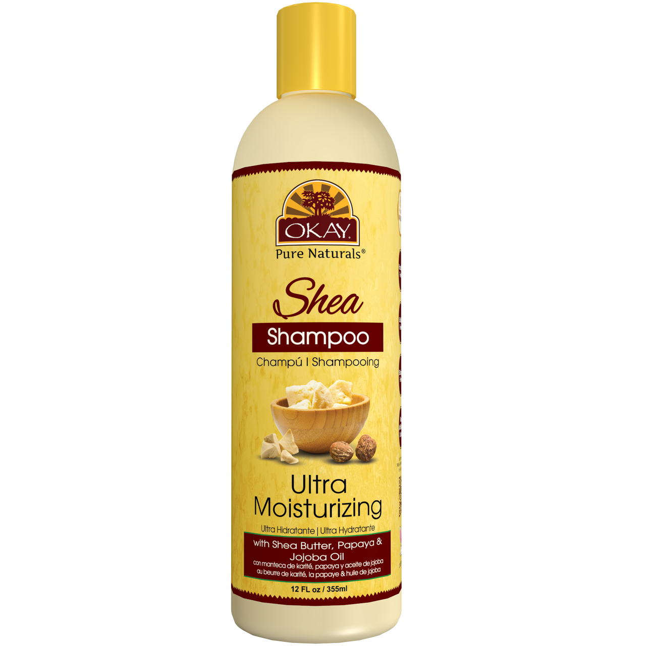 OKAY SHEA SHAMPOO ULTRA MOISTURIZING  12.Oz