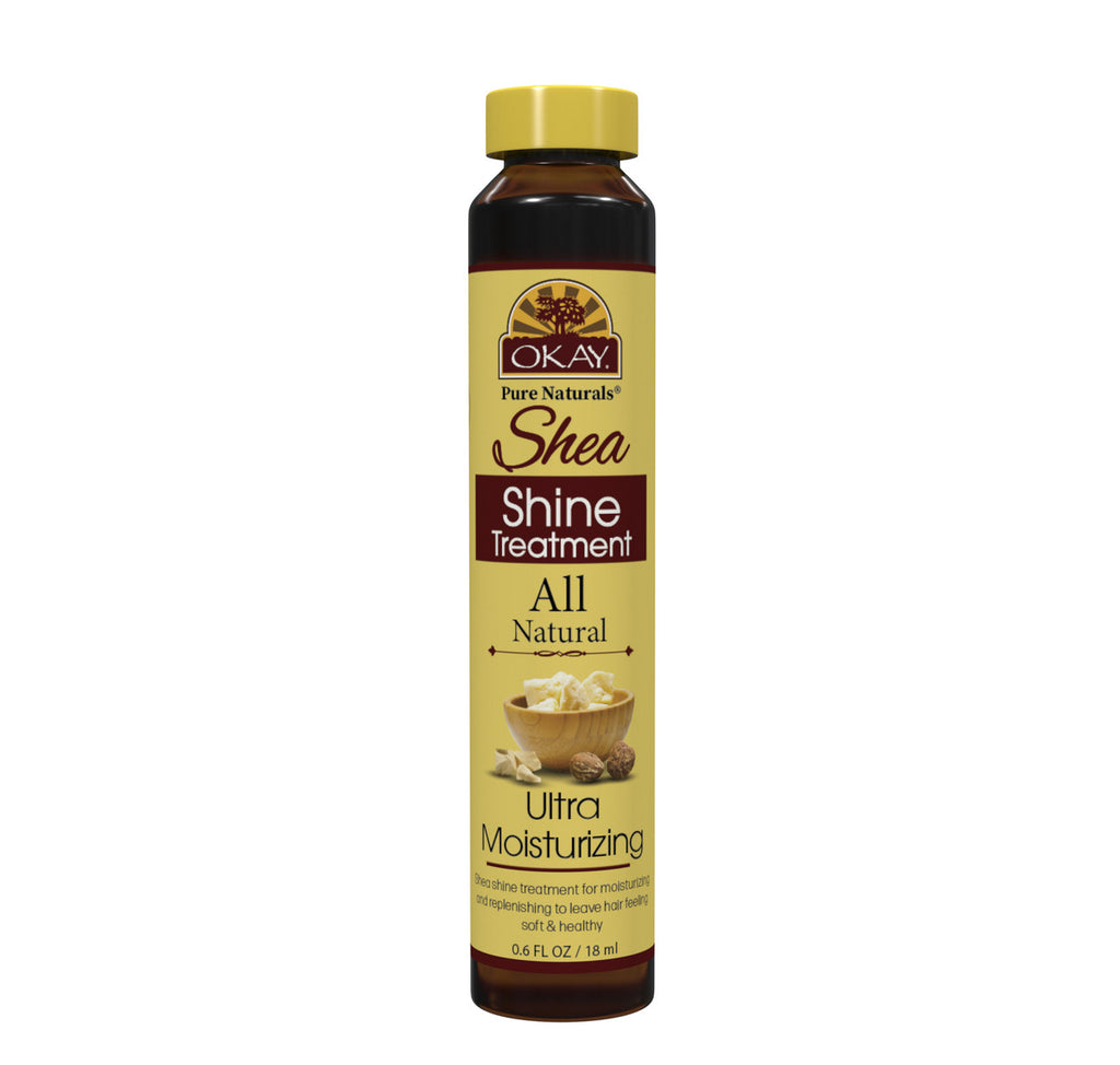 OKAY PURE NATURALS SHEA SHINE TREATMENT ALL NATURAL   0.6 Oz