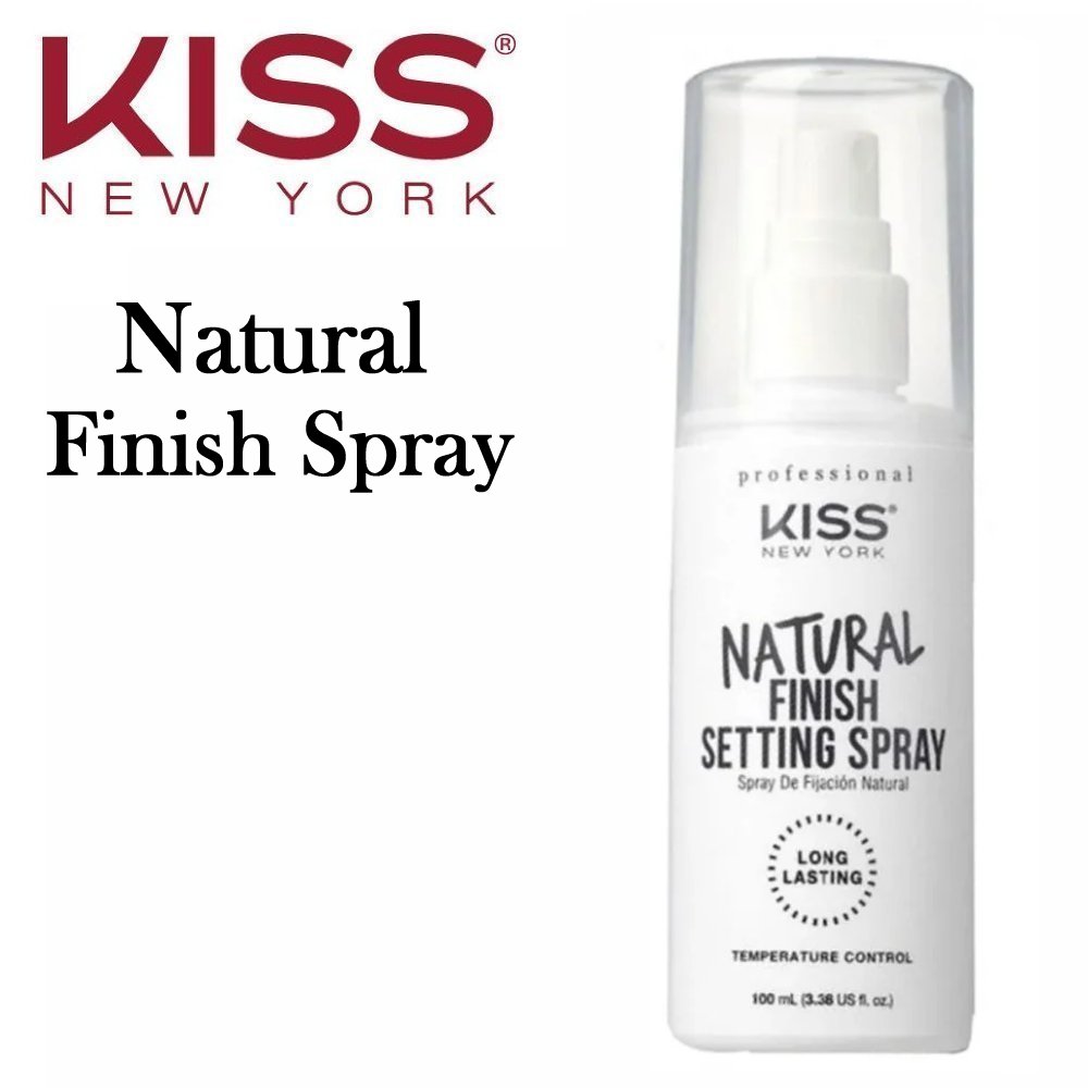KISS NEW YORK NATURAL FINISH SETTING SPRAY LONG LASTING  3.38 Oz