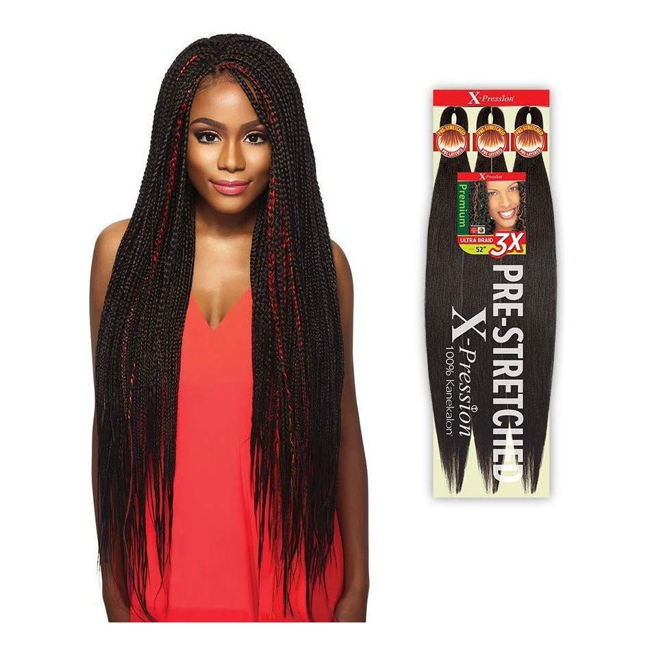 OUTRE XPRESSION BRAID 3X PRE STRETCHED BRAID 52"