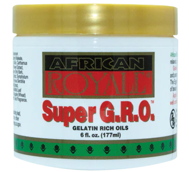 AFRICAN ROYALE SUPER G.R.O. GELATIN RICH OILS  6.Oz
