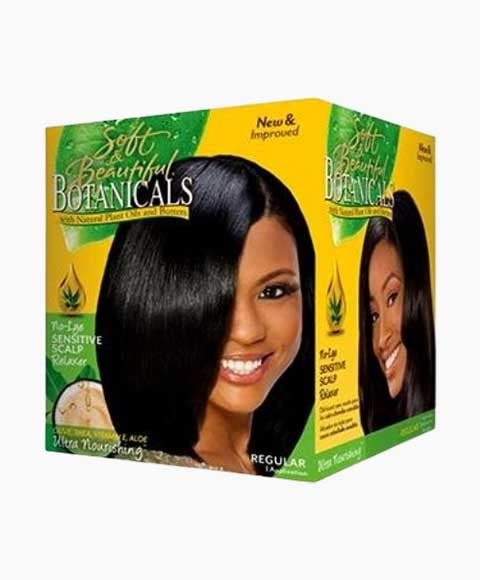 SOFT & BEAUTIFUL BOTANICALS SENSITIVE SCALP RELAXER COARSE /SUPER  7.Oz