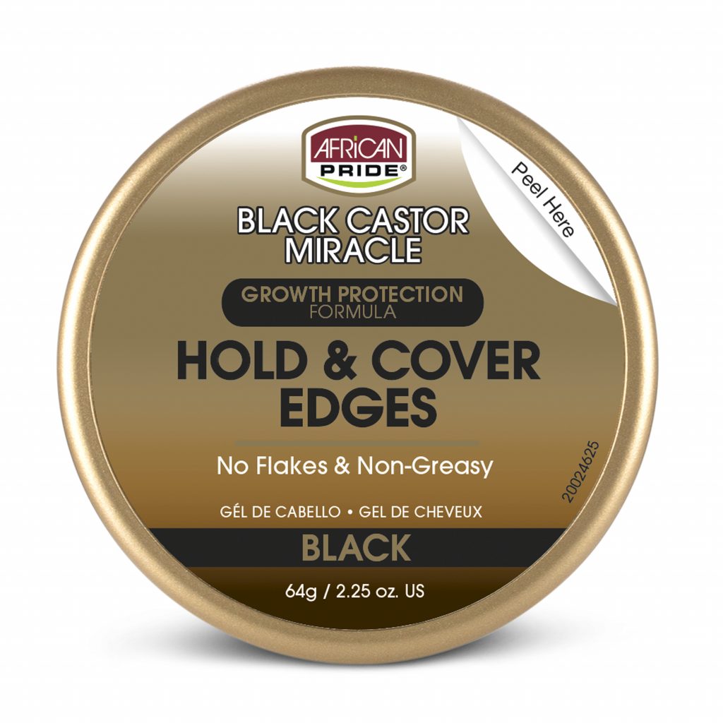 AFRICAN PRIDE BLACK CASTOR HOLDCOVER EDGES 2.25OZ - Beautylicious Canada