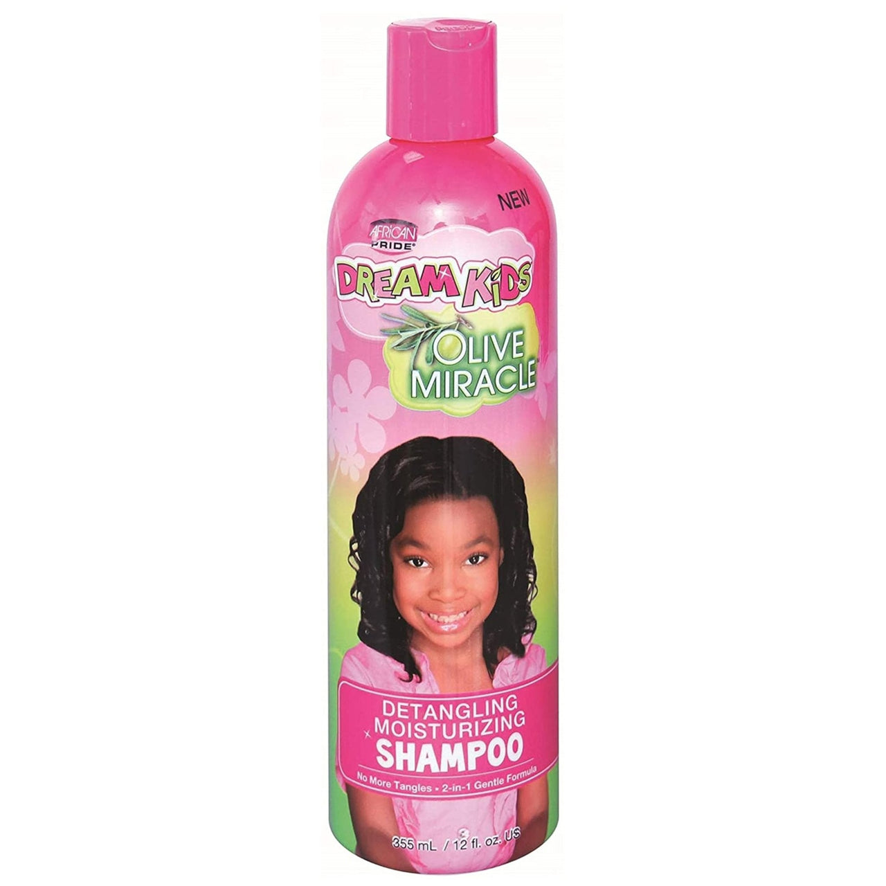 AFRICAN PRIDE DREAM KIDS OLIVE MIRACLE DETANGLING MOISTURIZING SHAMPOO 12OZ - Beautylicious Canada
