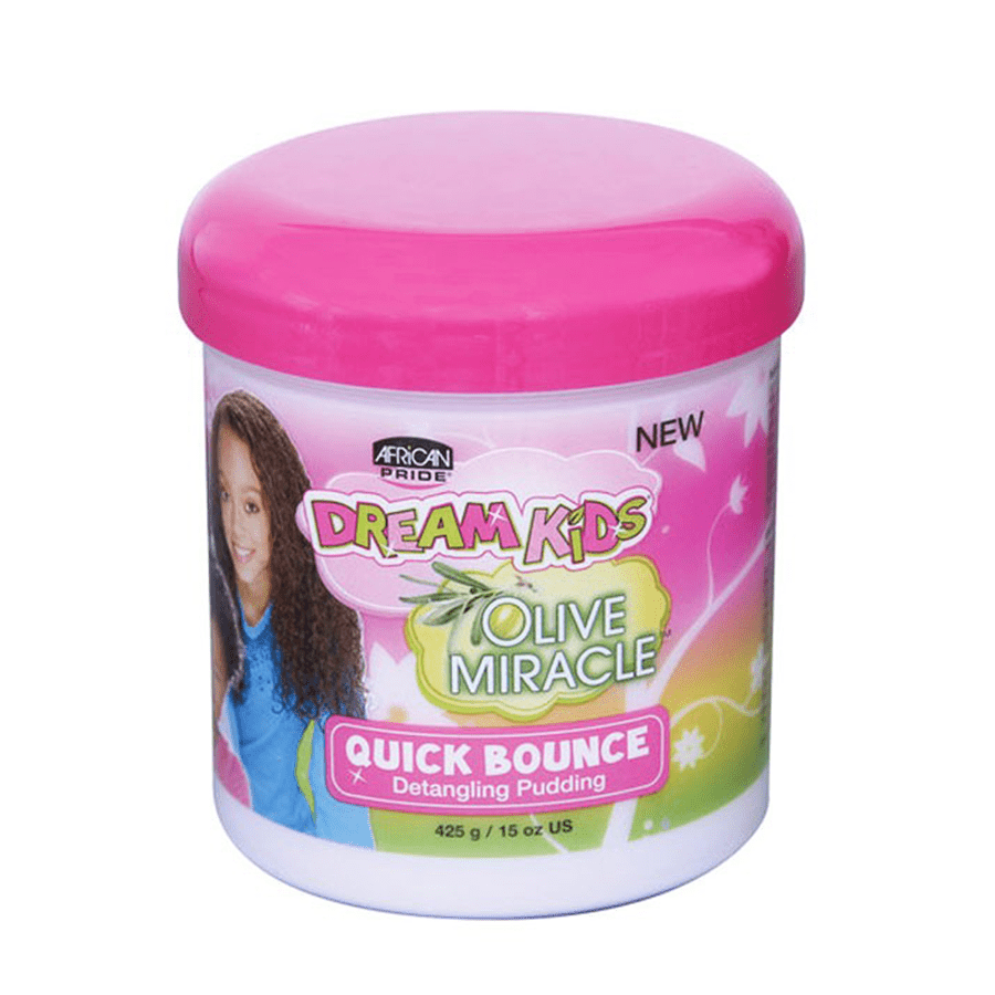 African pride Dream Kids Olive Miracle Quick Bounce Pudding 15oz - Beautylicious Canada
